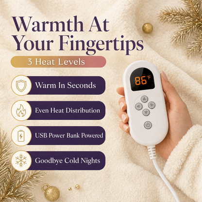 Cozy Crown Heated Robe