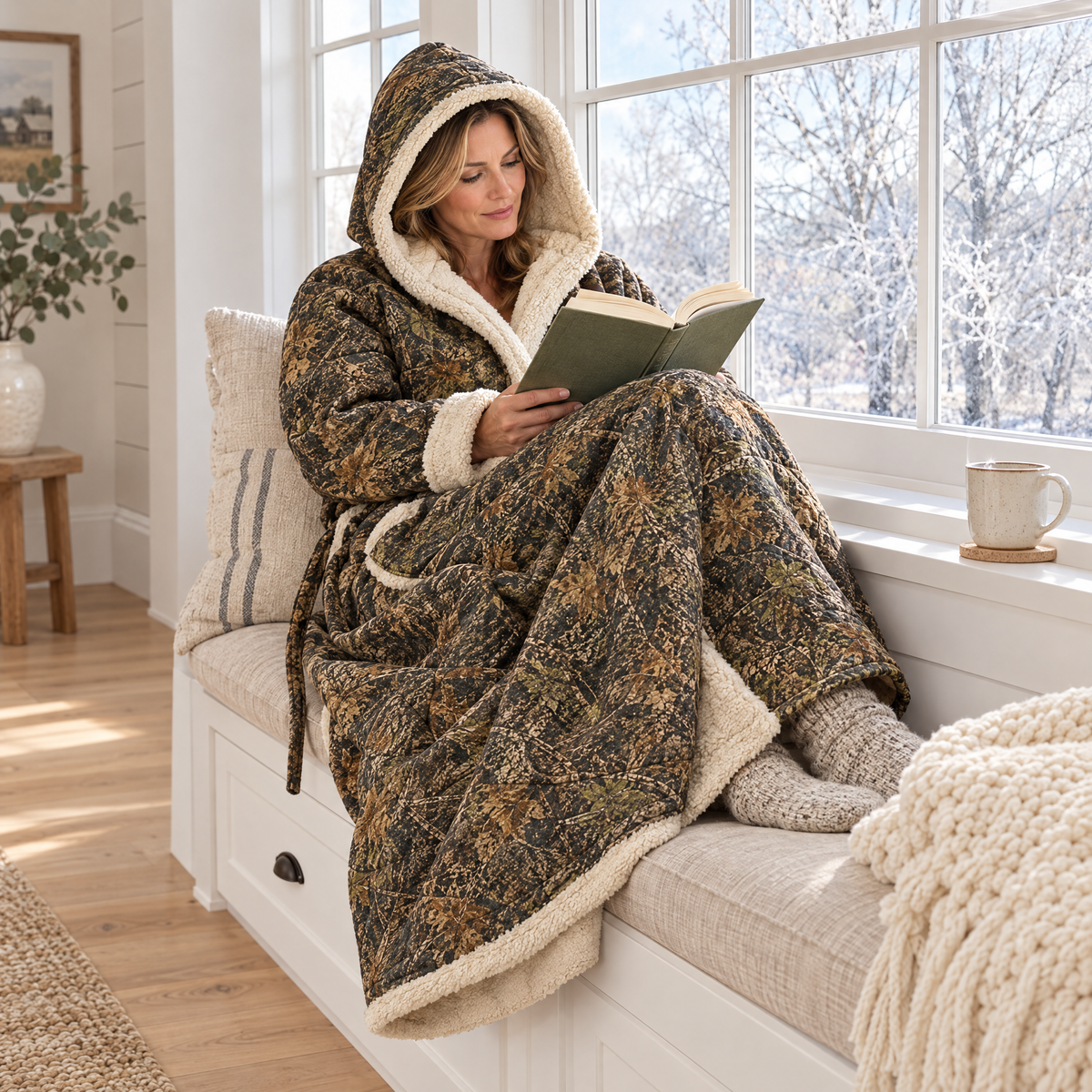 Heated Robe for Hunters
