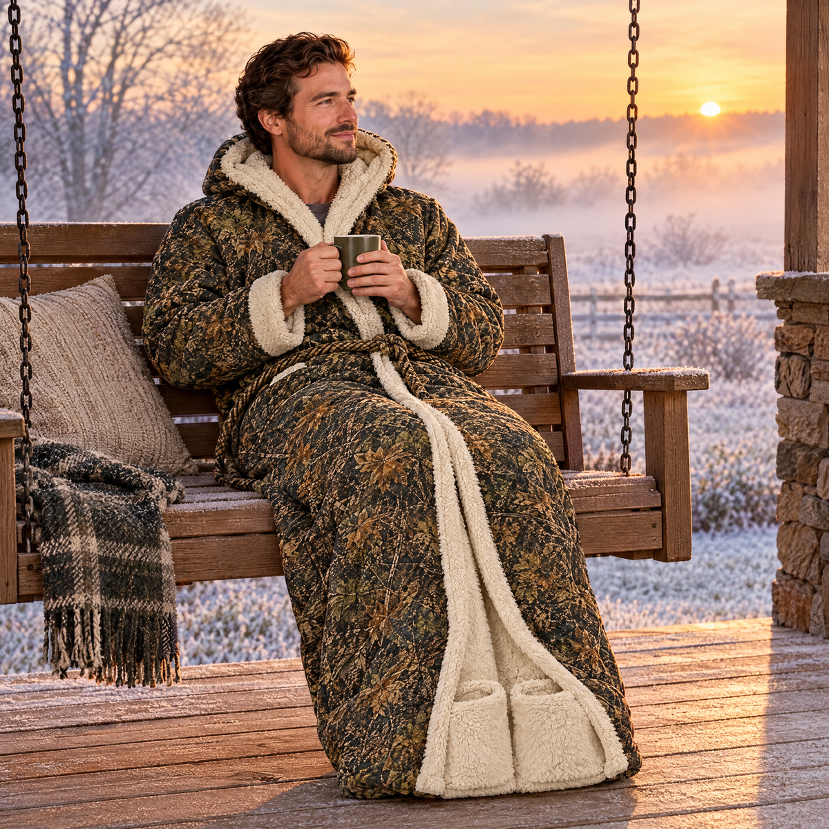 Heated Robe for Hunters